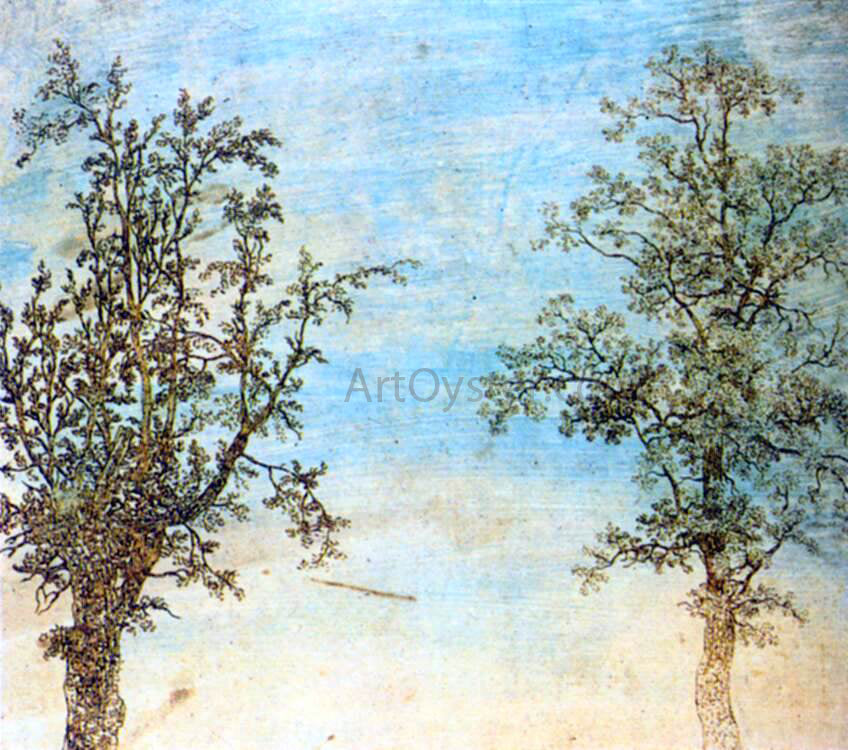 Hercules Seghers Two Trees - Hand Painted Oil Painting