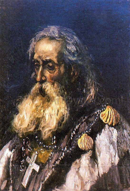 Antonio Munoz Degrain Un Peregrino - Hand Painted Oil Painting