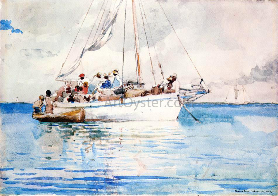 Winslow Homer Unknown - Hand Painted Oil Painting
