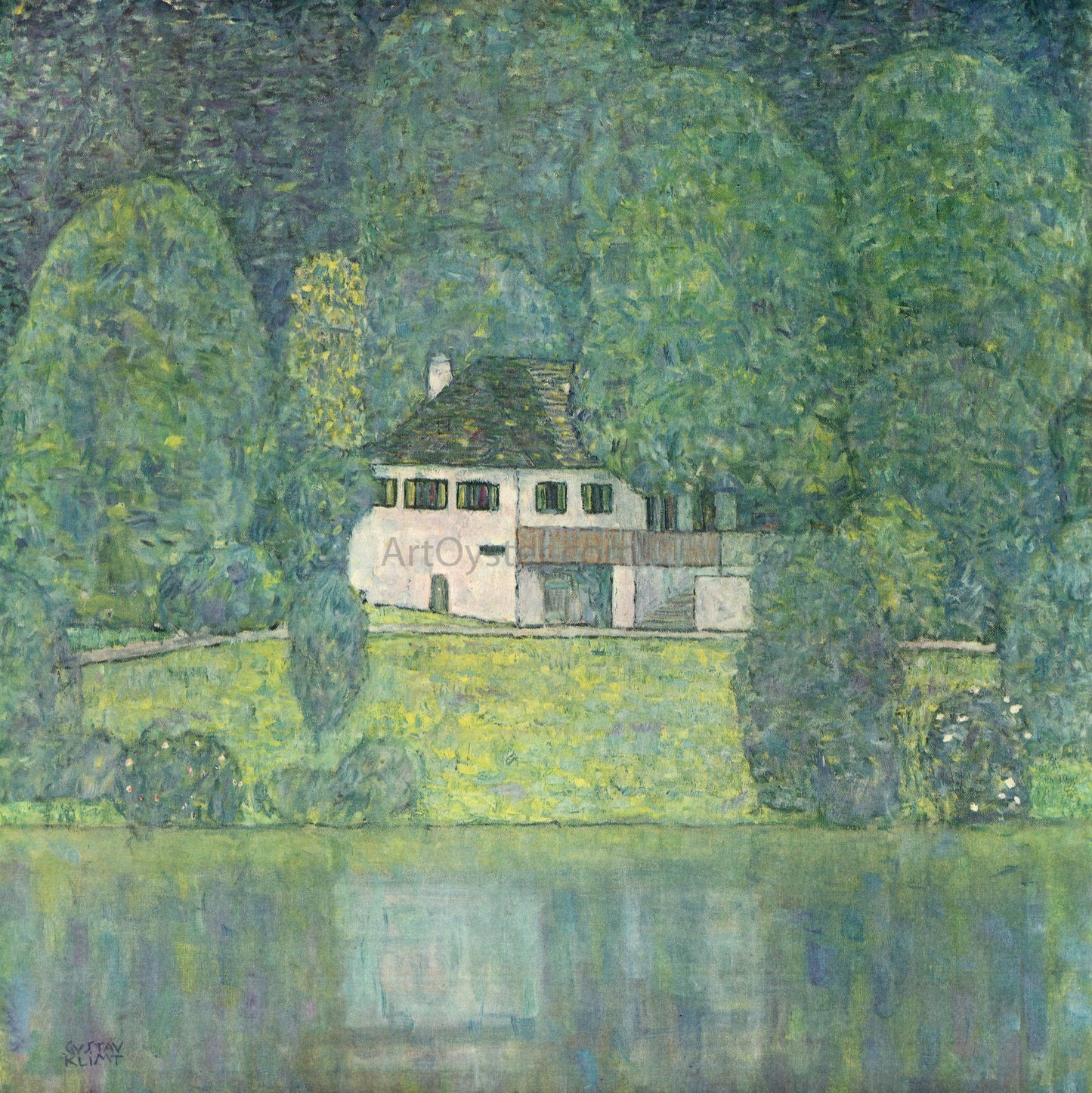 Gustav Klimt Untitled - Hand Painted Oil Painting