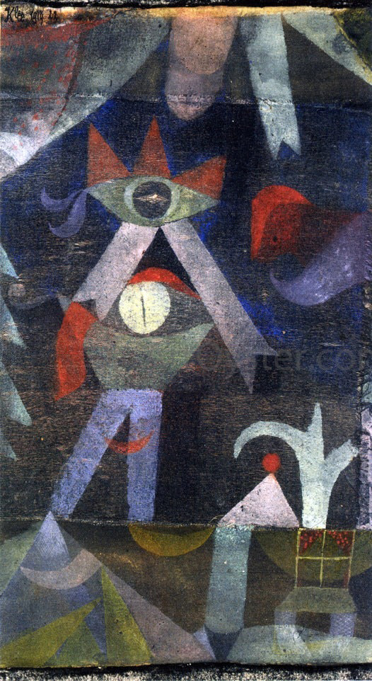 Paul Klee Untitled - Hand Painted Oil Painting