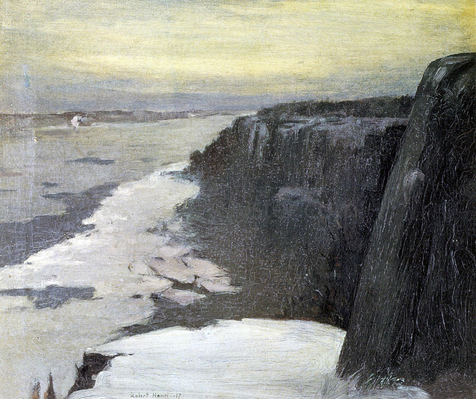 Robert Henri Upper Hudson - Hand Painted Oil Painting