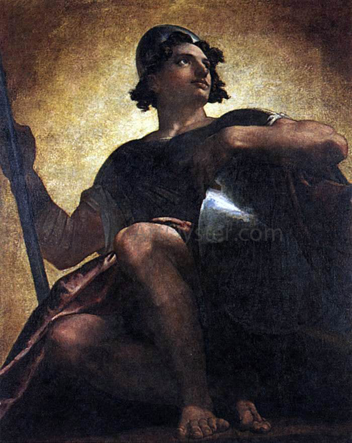 Washington Allston Uriel Standing in the Sun - Hand Painted Oil Painting