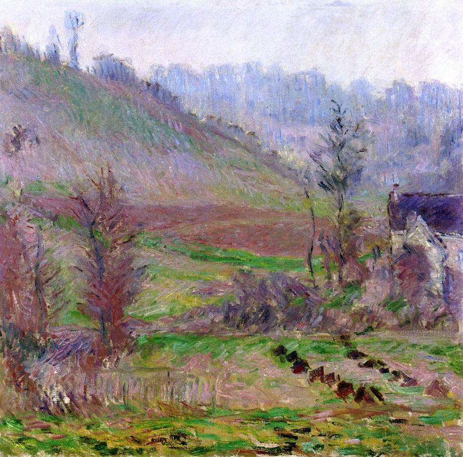Claude Oscar Monet Val de Falaise - Hand Painted Oil Painting