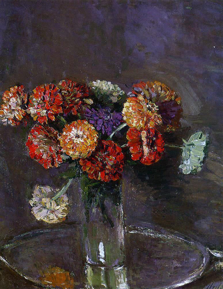 Paul Cesar Helleu Vase of Flowers - Hand Painted Oil Painting