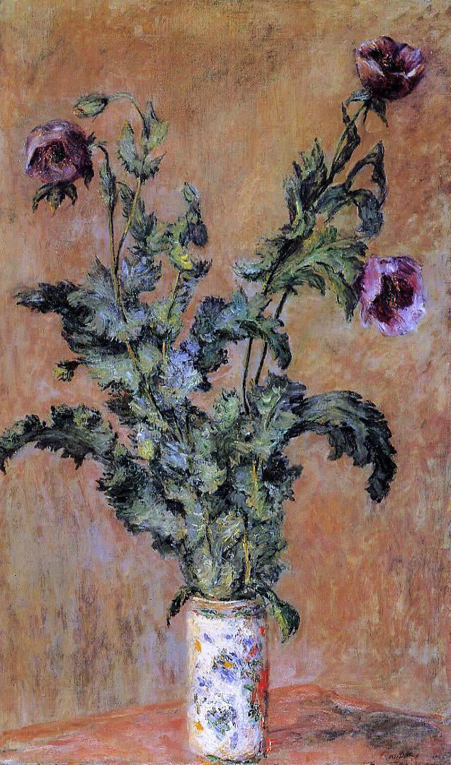 Claude Oscar Monet Vase of Poppies - Hand Painted Oil Painting