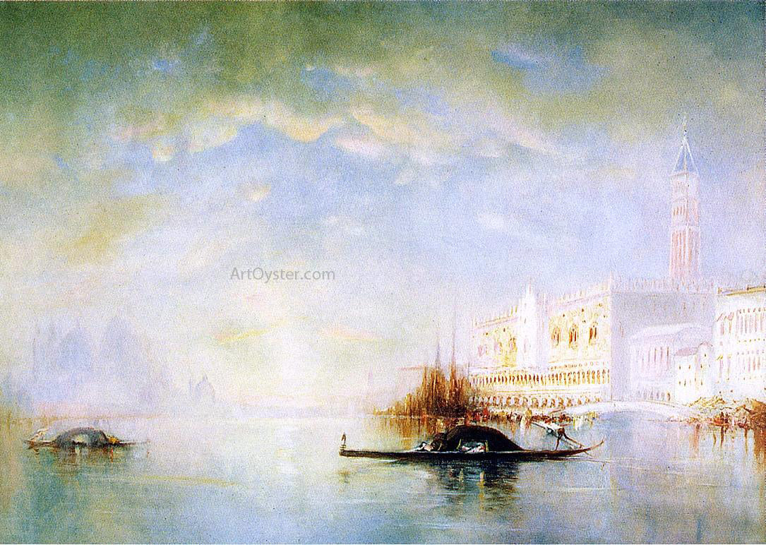 Gilbert Munger Venetian Scene - Hand Painted Oil Painting