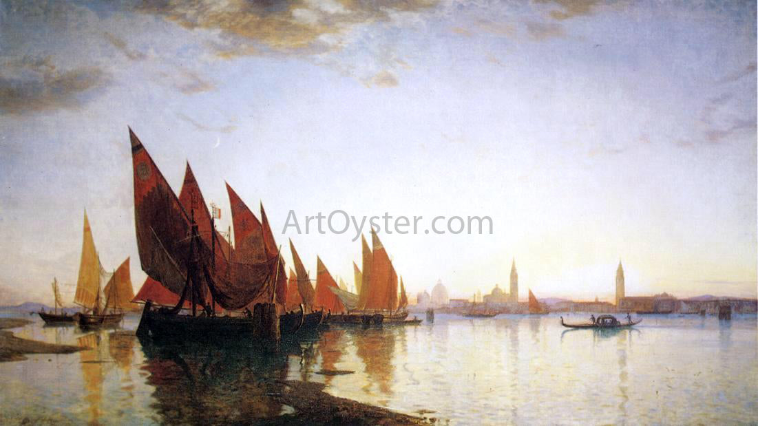  William Stanley Haseltine Venice - Hand Painted Oil Painting