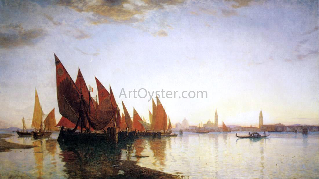 William Stanley Haseltine Venice - Hand Painted Oil Painting
