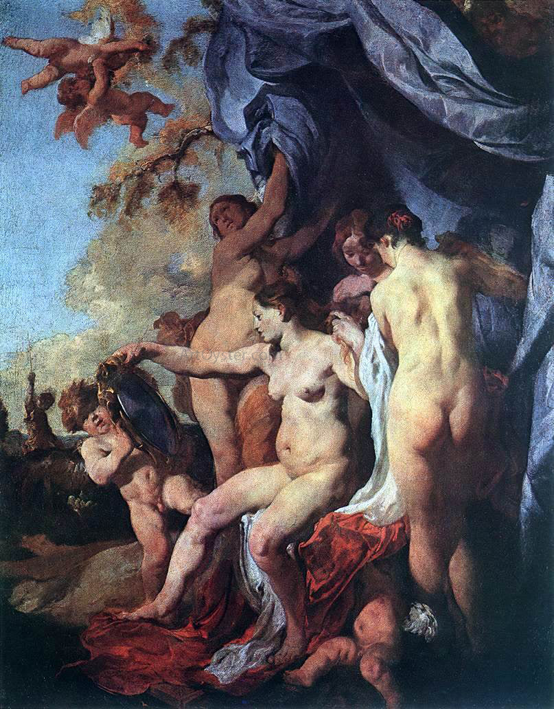 Johann Liss Venus in Front of the Mirror - Hand Painted Oil Painting