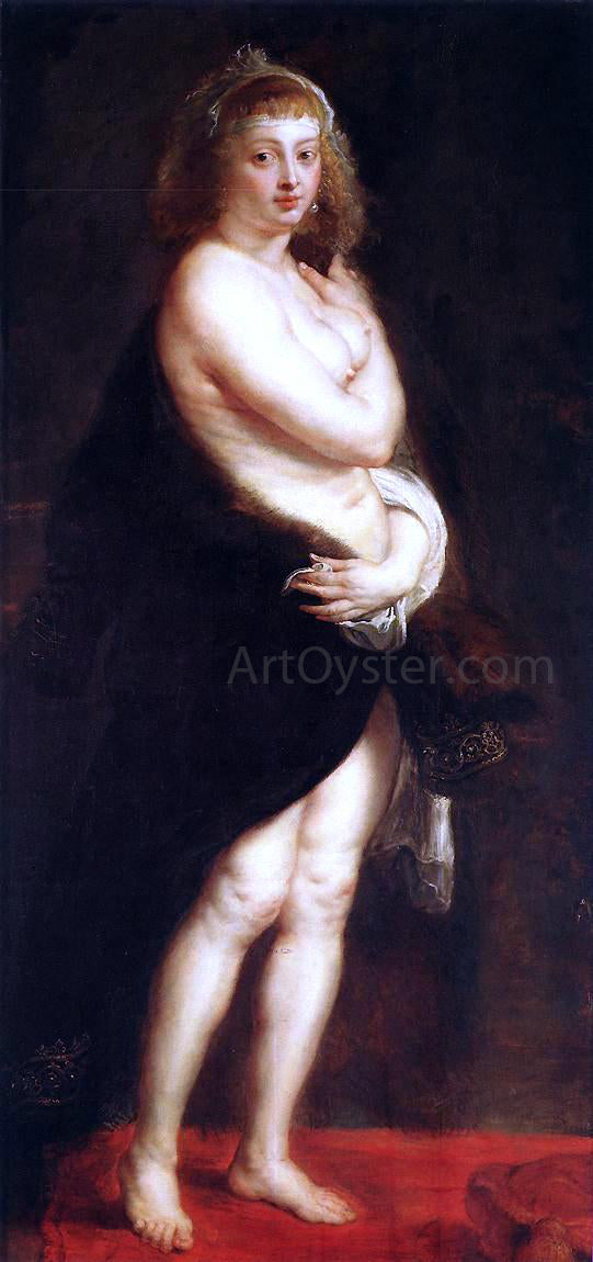 Peter Paul Rubens Venus in Fur-Coat - Hand Painted Oil Painting