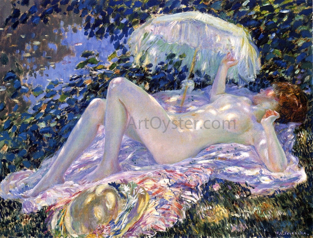 Frederick Carl Frieseke Venus in the Sunlight - Hand Painted Oil Painting