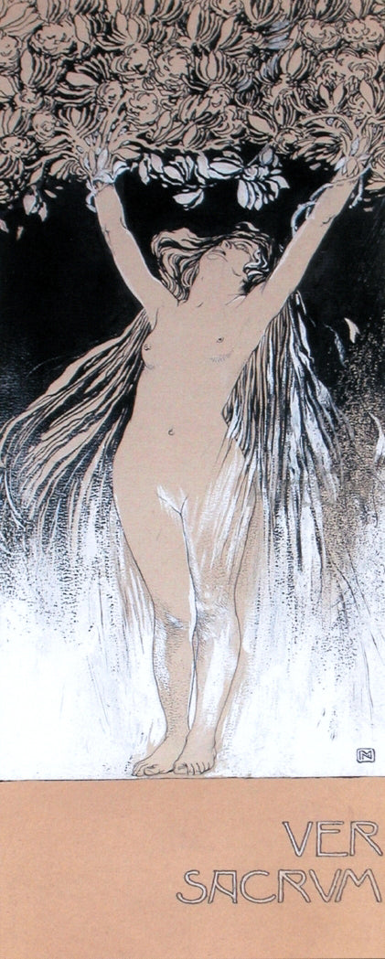 Koloman Moser Ver Sacrum - Hand Painted Oil Painting