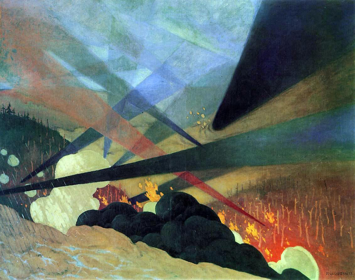 Felix Vallotton Verdun - Hand Painted Oil Painting