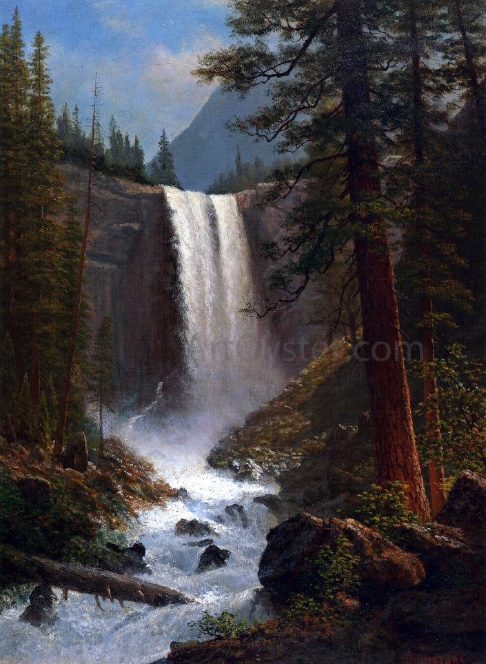 Albert Bierstadt Vernal Falls - Hand Painted Oil Painting