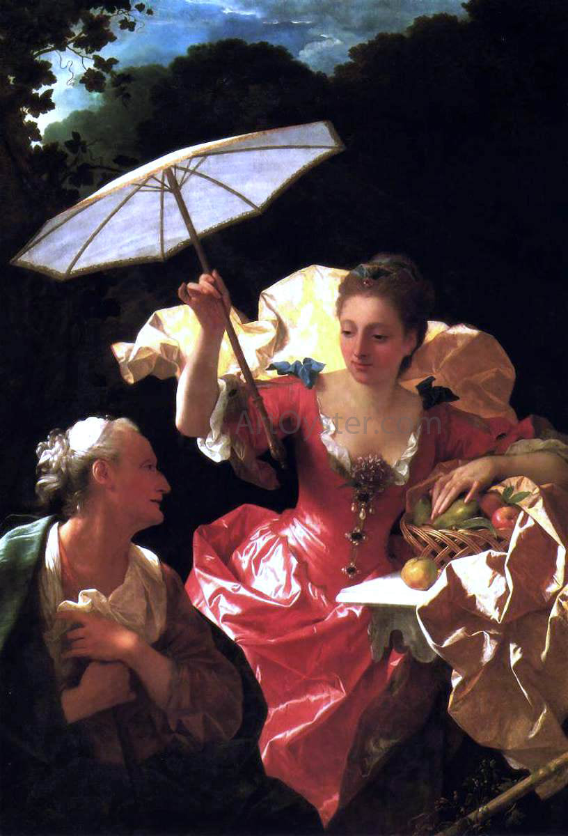 Jean Ranc Vertumnus and Pomona - Hand Painted Oil Painting