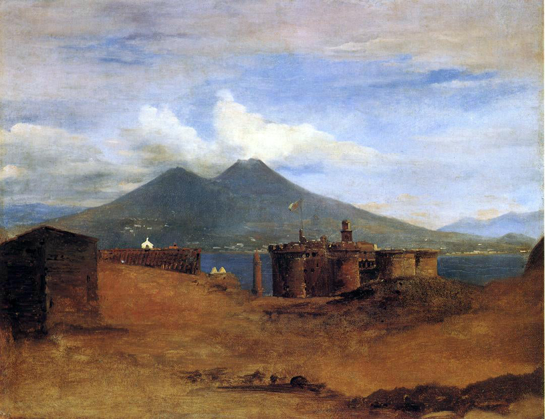 Louis-Leopold Robert Vesuvius - Hand Painted Oil Painting