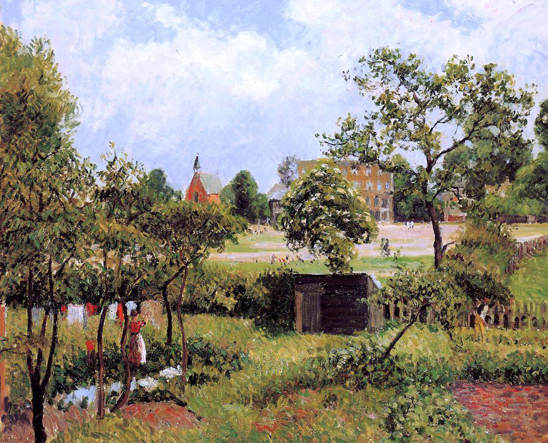 Camille Pissarro View Across Stamford Brook Common - Hand Painted Oil Painting