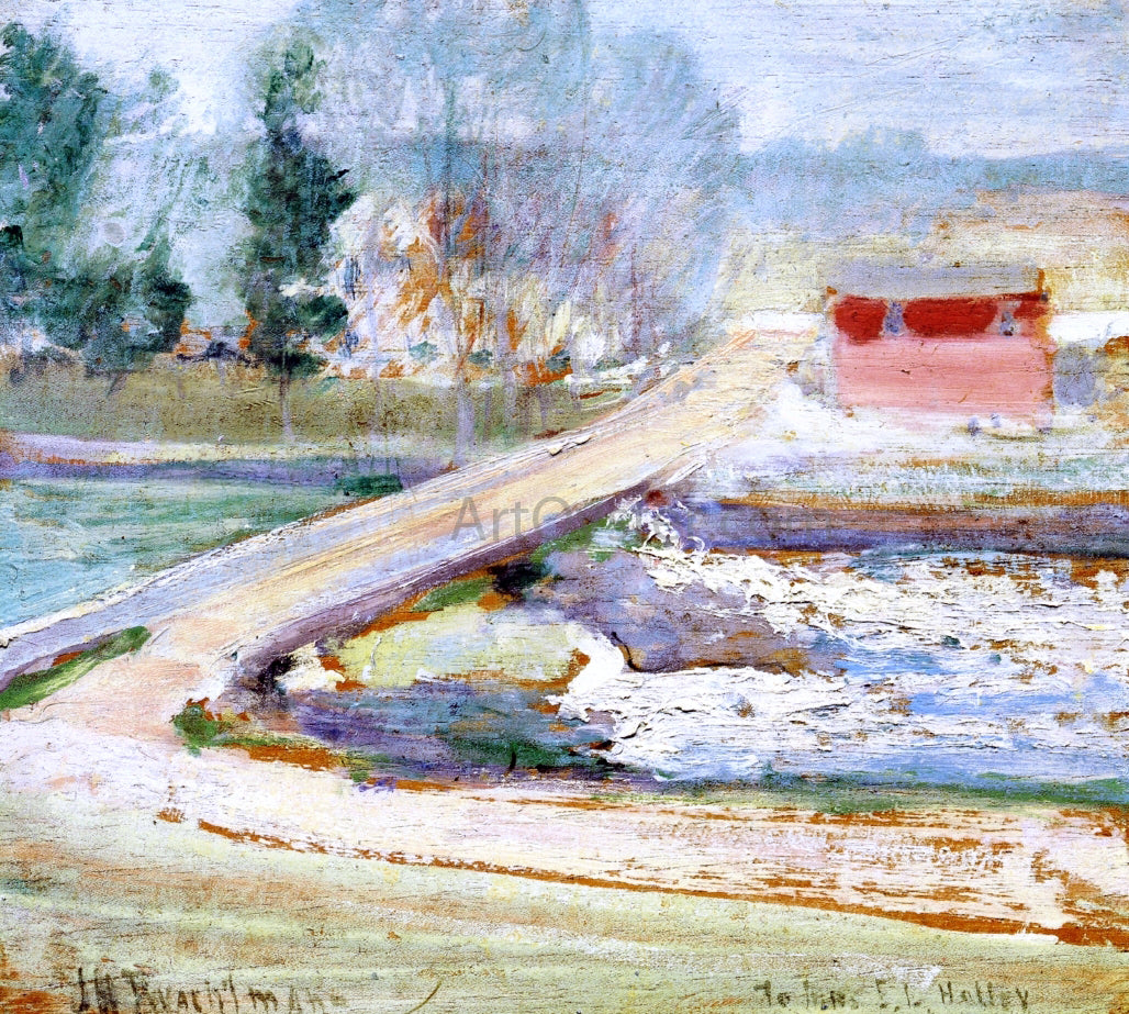 John Twachtman View from the Holley House - Hand Painted Oil Painting