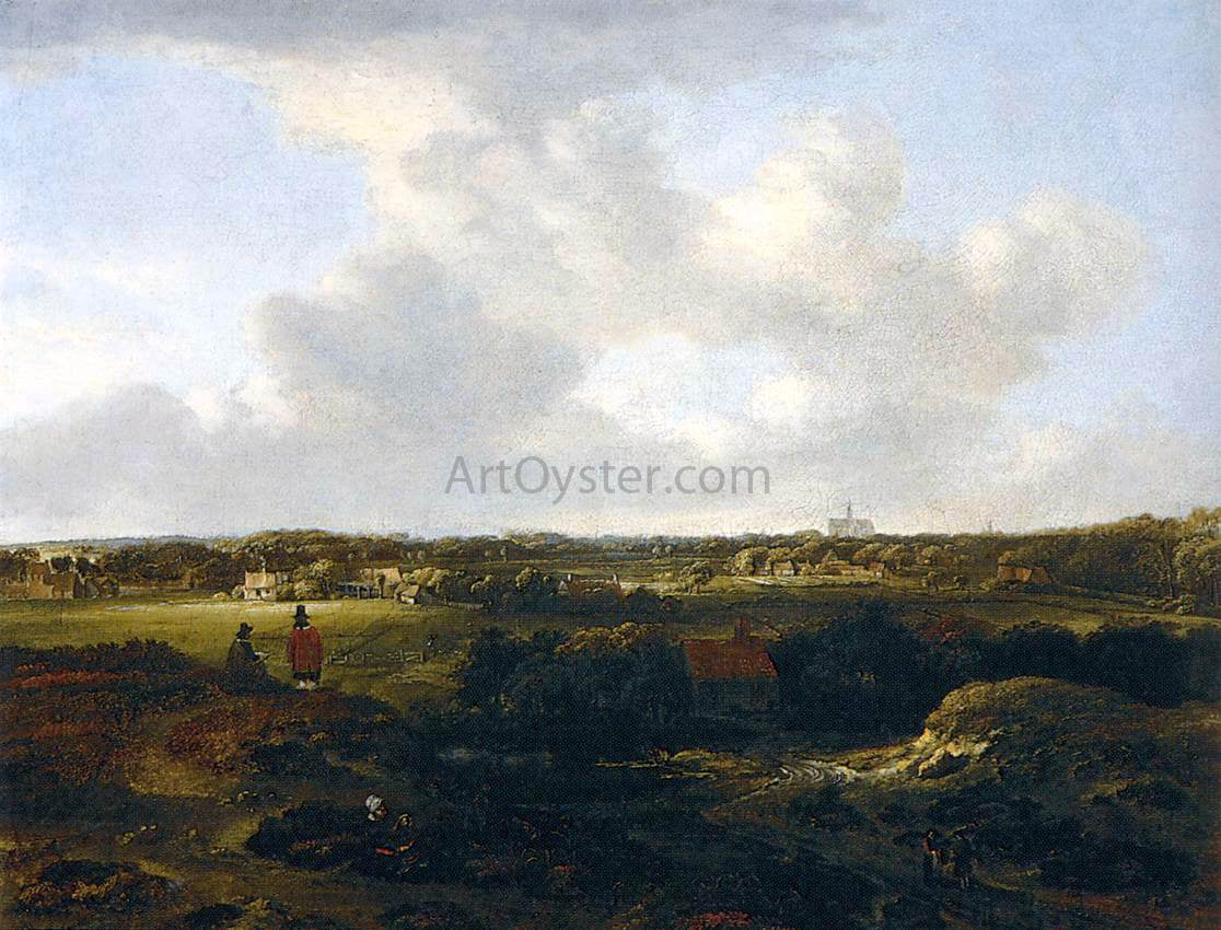 The Elder Jan Vermeer Van Haarlem View of Haarlem from the Dunes - Hand Painted Oil Painting