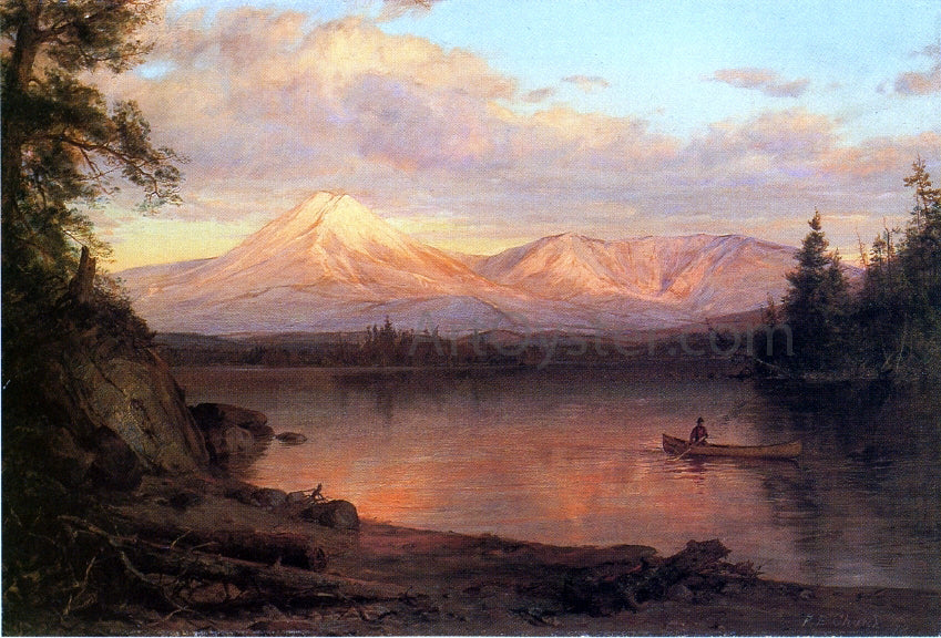 Frederic Edwin Church View of Mount Katahdin - Hand Painted Oil Painting