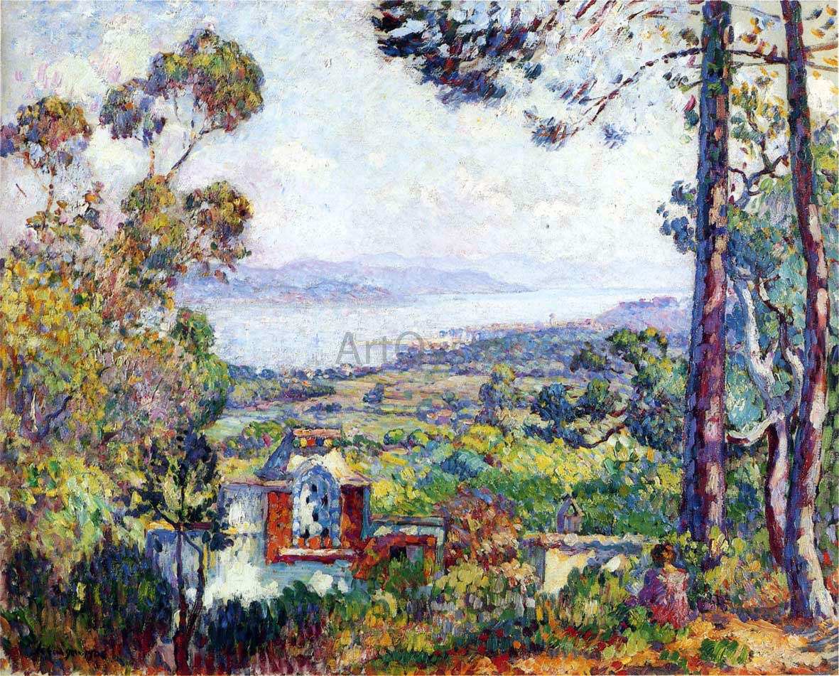  Henri Lebasque View of Saint Tropez - Hand Painted Oil Painting