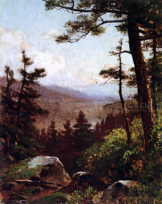 George Henry Smillie View of the Valley - Hand Painted Oil Painting