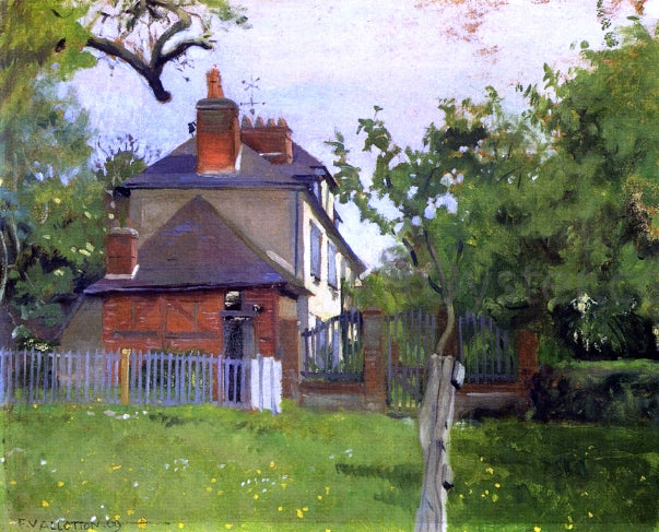 Felix Vallotton Villa Beaulieu, Honfleur - Hand Painted Oil Painting