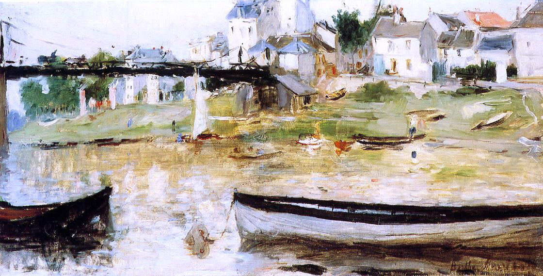 Berthe Morisot Villenueve-la-Garenne - Hand Painted Oil Painting