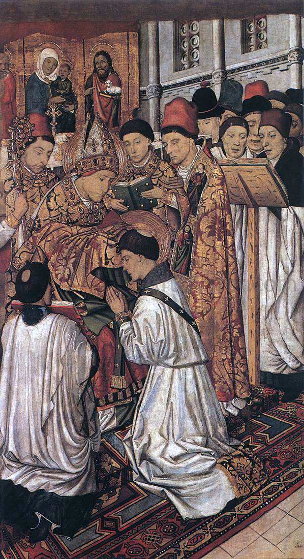 Jaume Huguet Vinzenz Altarpiece - Hand Painted Oil Painting