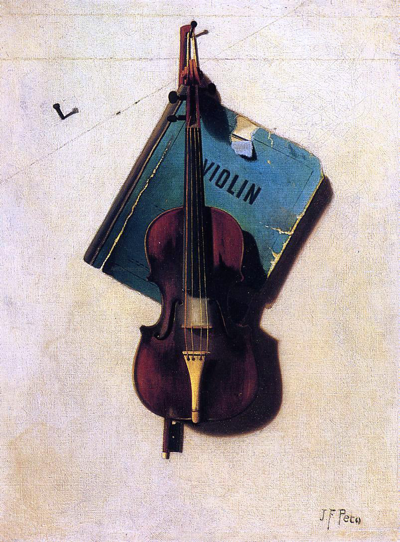 John Frederick Peto Violin - Hand Painted Oil Painting