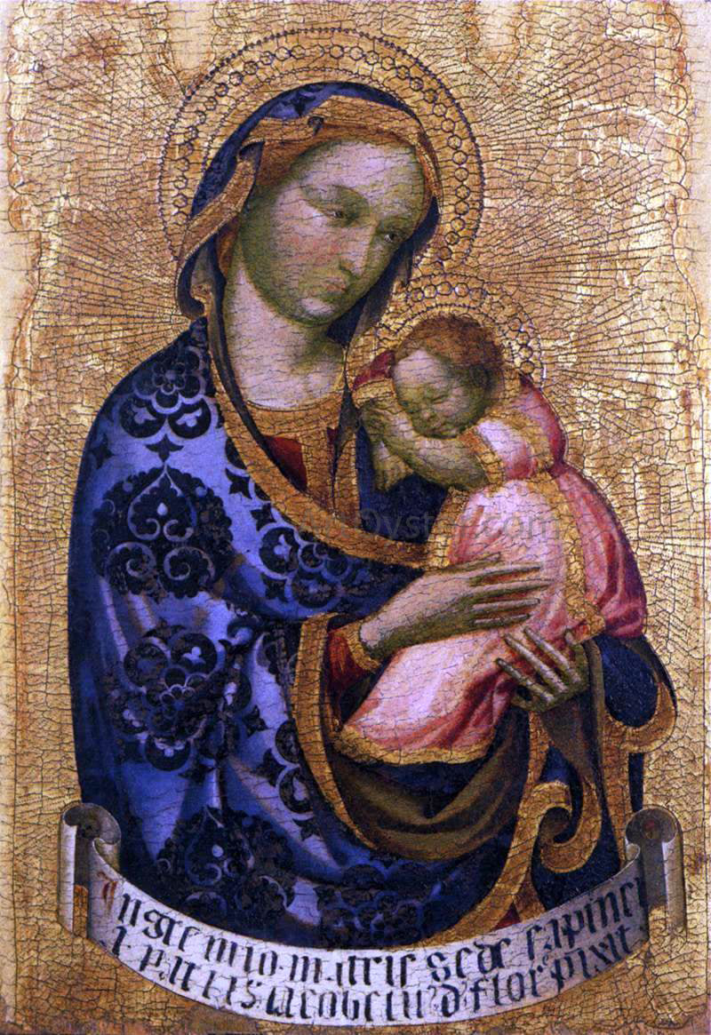 Jacobello Del Fiore Virgin and Child - Hand Painted Oil Painting