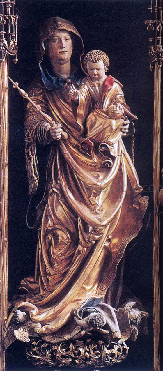 Hans Leinberger Virgin and Child - Hand Painted Oil Painting