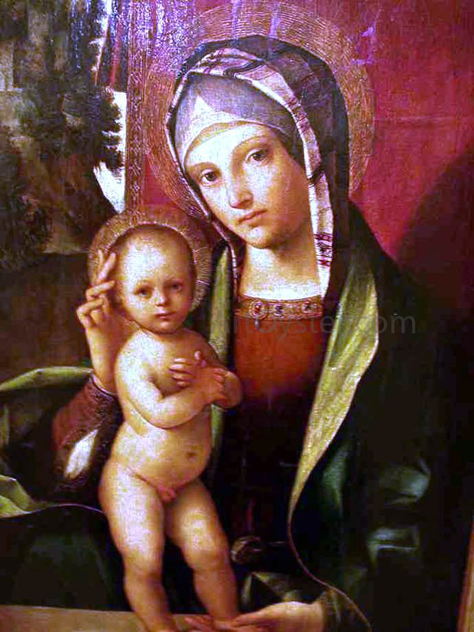  Boccaccio Boccaccino Virgin and Child - Hand Painted Oil Painting