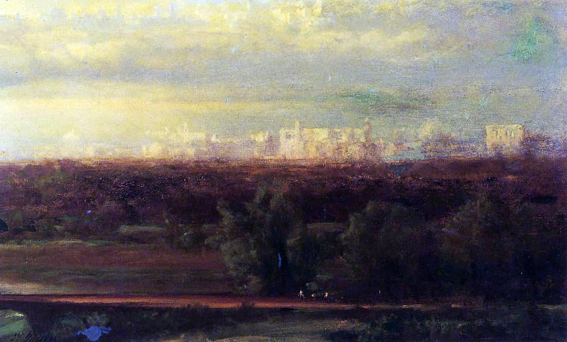 George Inness Visionary Landscape - Hand Painted Oil Painting