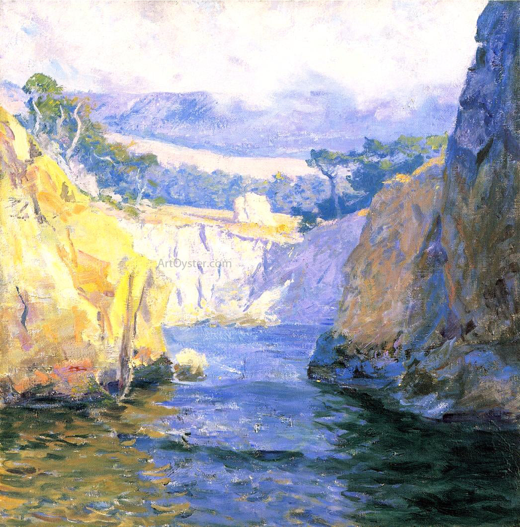 Guy Orlando Rose Vista from Point Lobos - Hand Painted Oil Painting