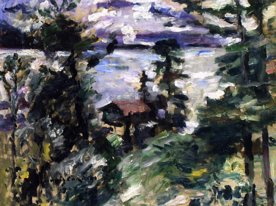 Lovis Corinth Walchensee, Morning Fog - Hand Painted Oil Painting