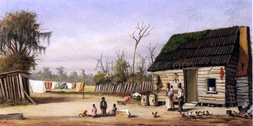 William Aiken Walker Wash day - Hand Painted Oil Painting