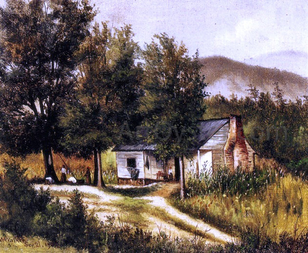 William Aiken Walker Washday - Hand Painted Oil Painting