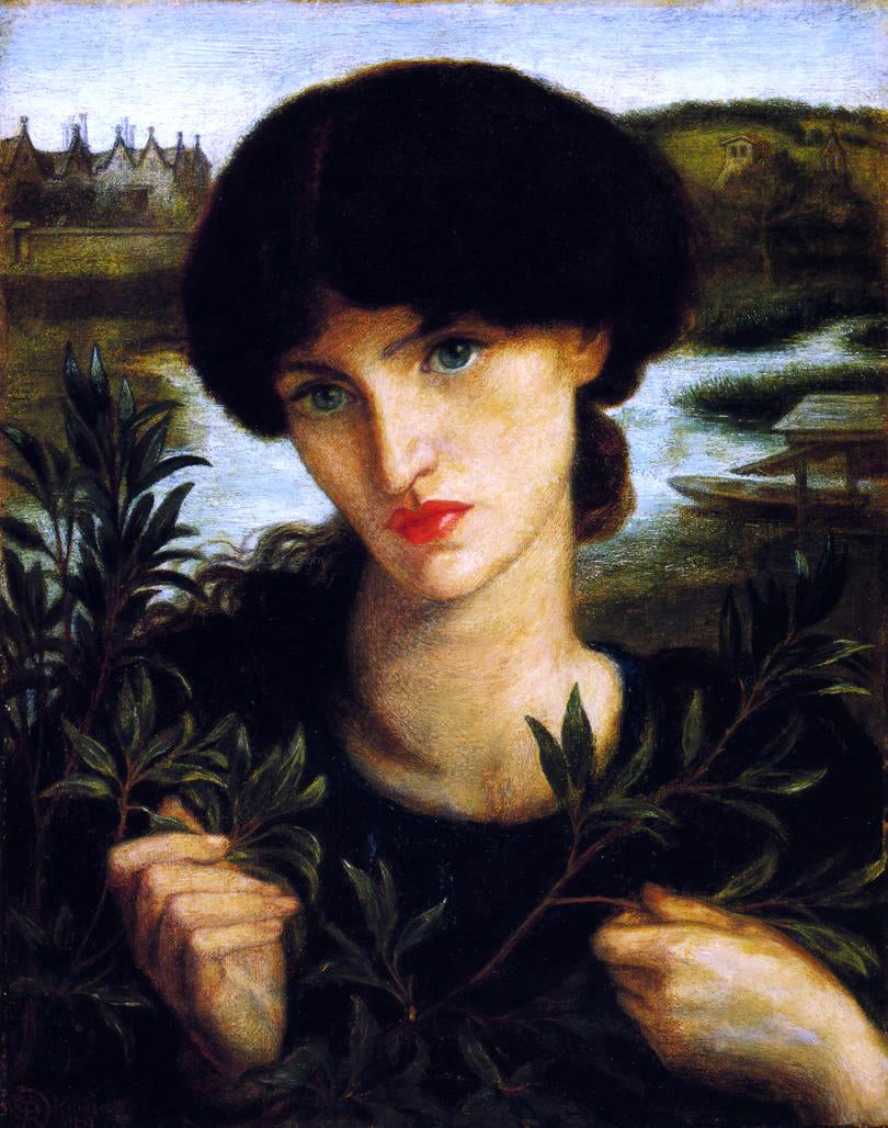 Dante Gabriel Rossetti Water Willow - Hand Painted Oil Painting