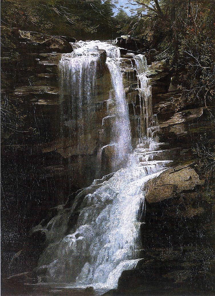 Homer Dodge Martin Waterfall - Hand Painted Oil Painting