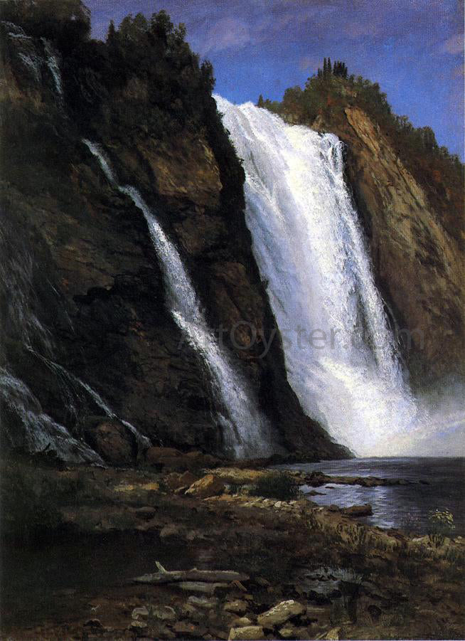 Albert Bierstadt Waterfall - Hand Painted Oil Painting