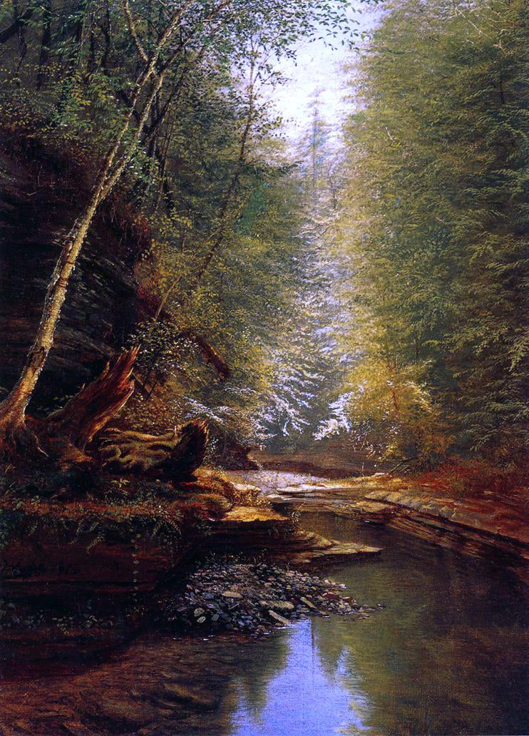 James Hope Watkins Glenn - Hand Painted Oil Painting
