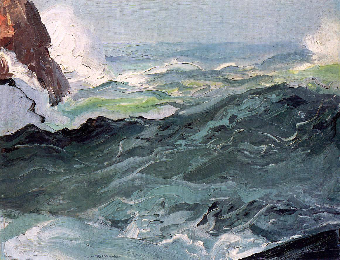 George Wesley Bellows Wave - Hand Painted Oil Painting