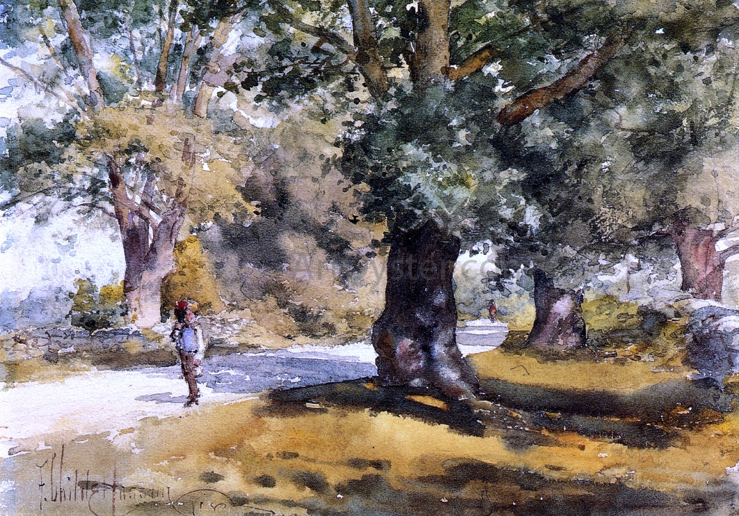 Frederick Childe Hassam Waydise Inn, Sudbury Mass. - Hand Painted Oil Painting