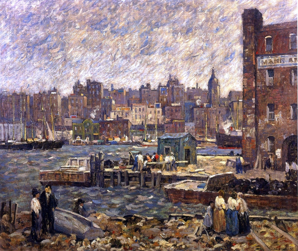 Robert Spencer Weather - Hand Painted Oil Painting