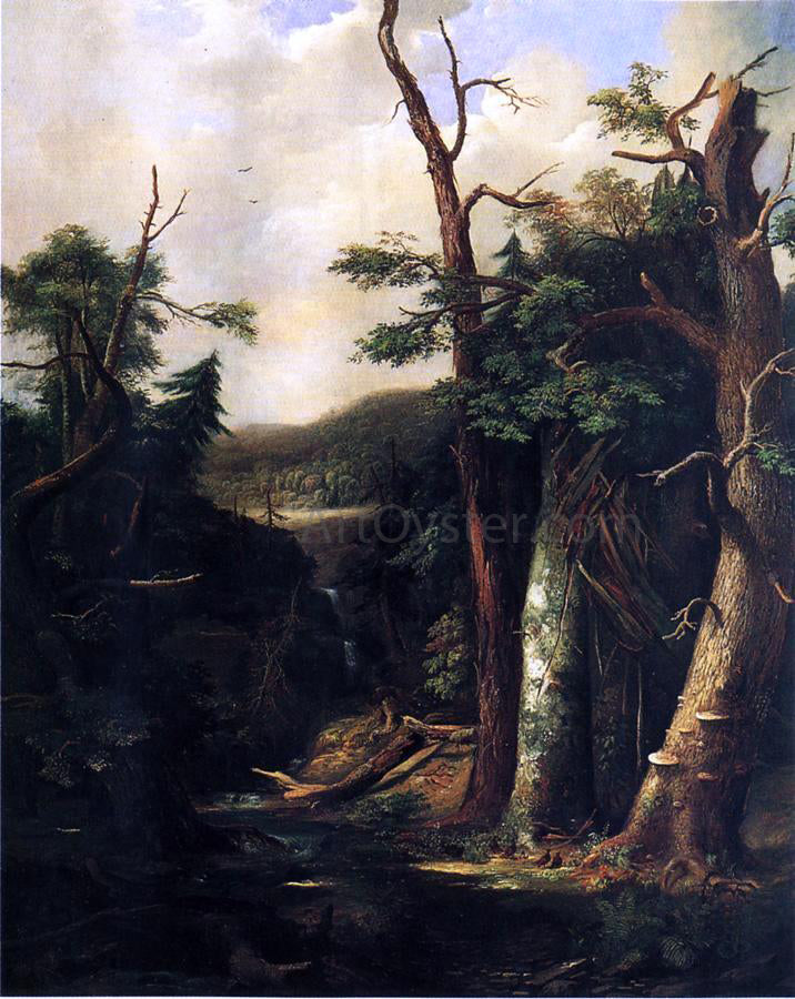 Robert Scott Duncanson Western Forest (also known as Aftermath of a Tornado) - Hand Painted Oil Painting