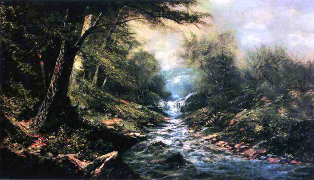 Ransome Gillett Holdredge Western Landscape - Hand Painted Oil Painting