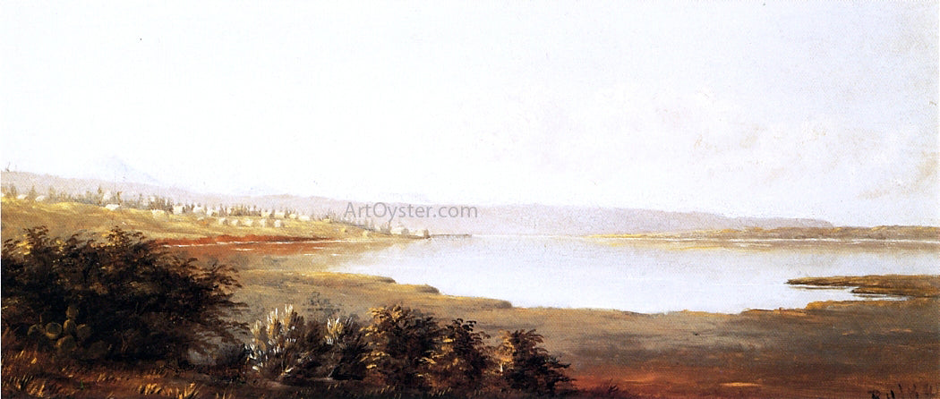 Ransome Gillett Holdredge Western Settlement - Hand Painted Oil Painting