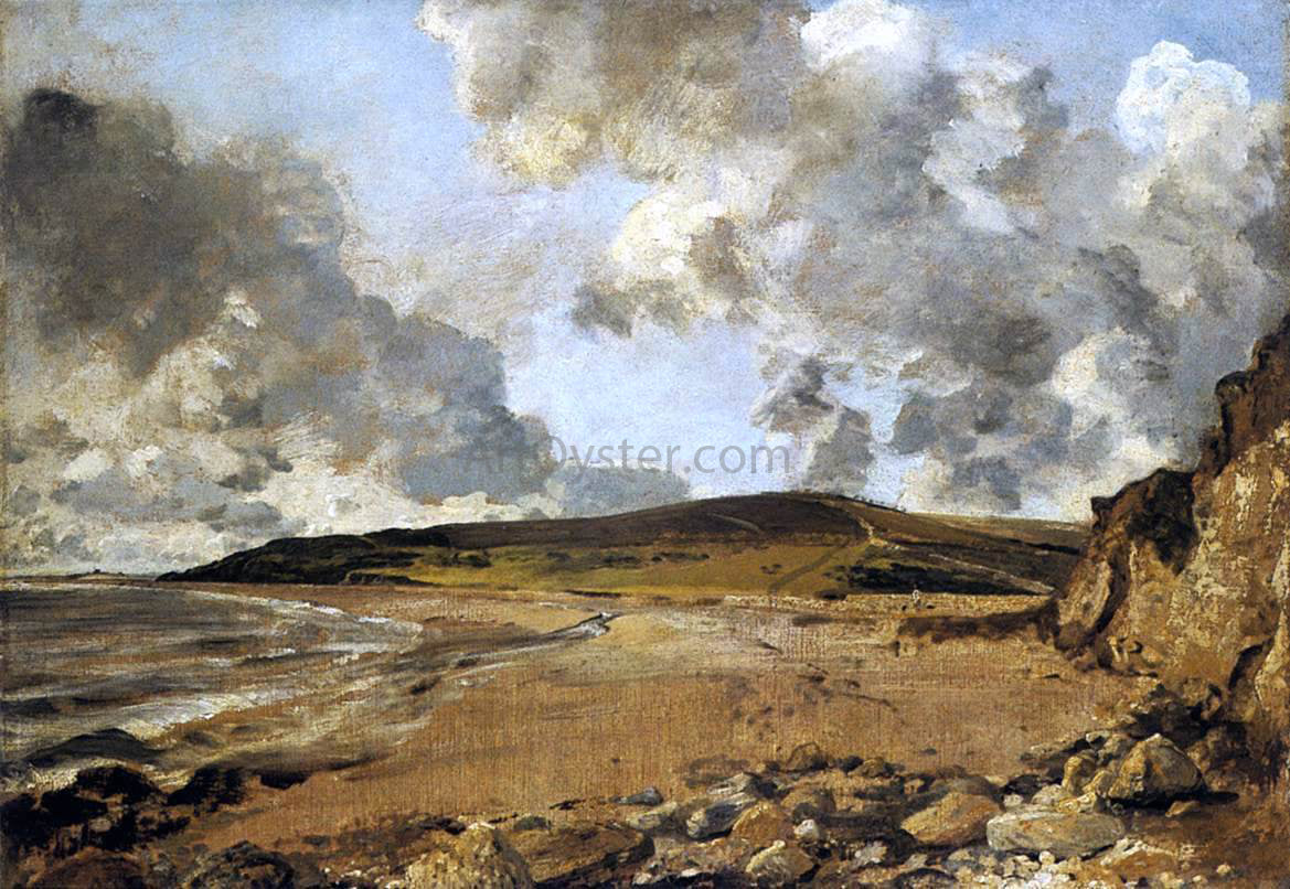 John Constable Weymouth Bay, with Jordan Hill - Hand Painted Oil Painting